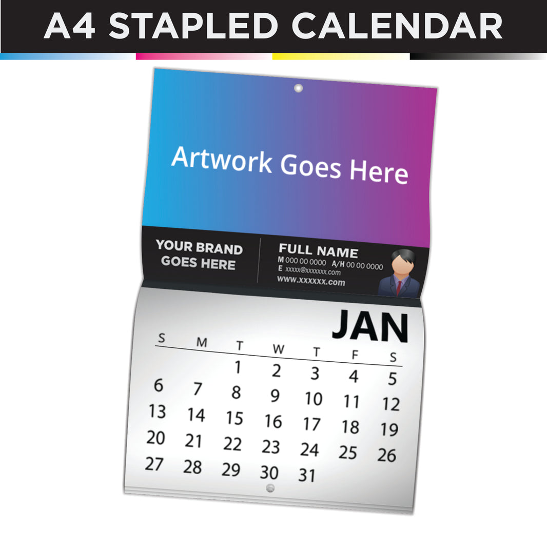A4 Stapled Calendars