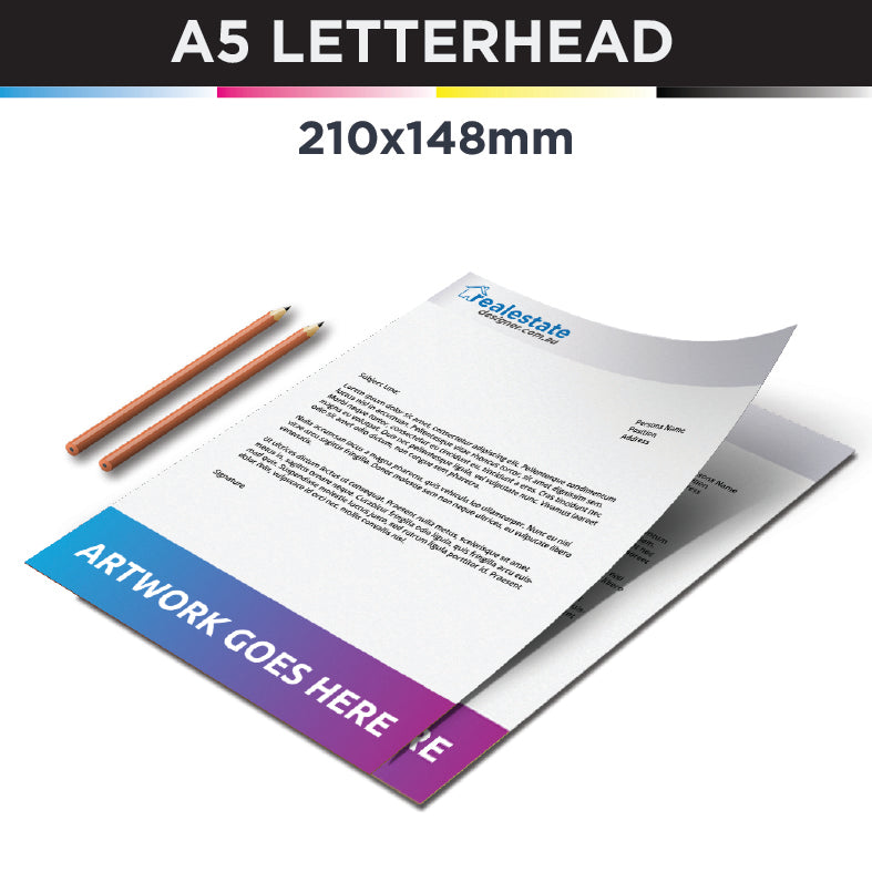 Letterhead A5 - 100 GSM Bond