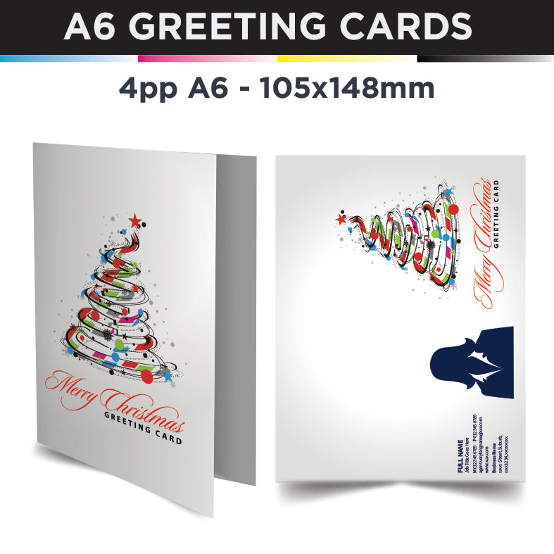 A6 Greeting Cards - 4pp 310 GSM
