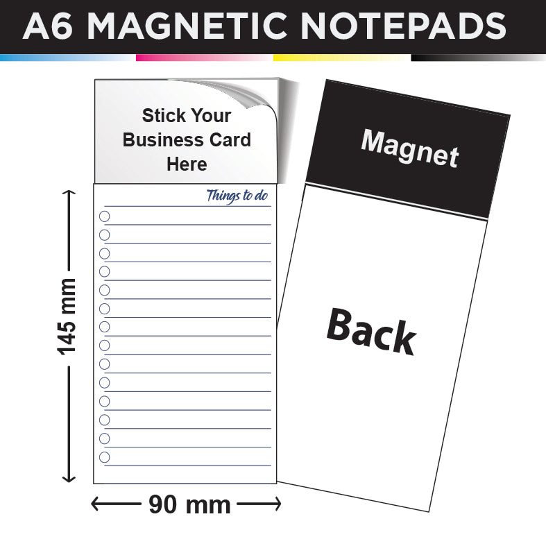 Magnetic Notepad - 40pp/Pads
