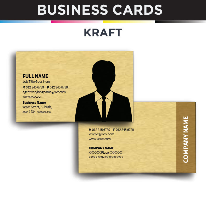 Kraft - Business card 90x55mm