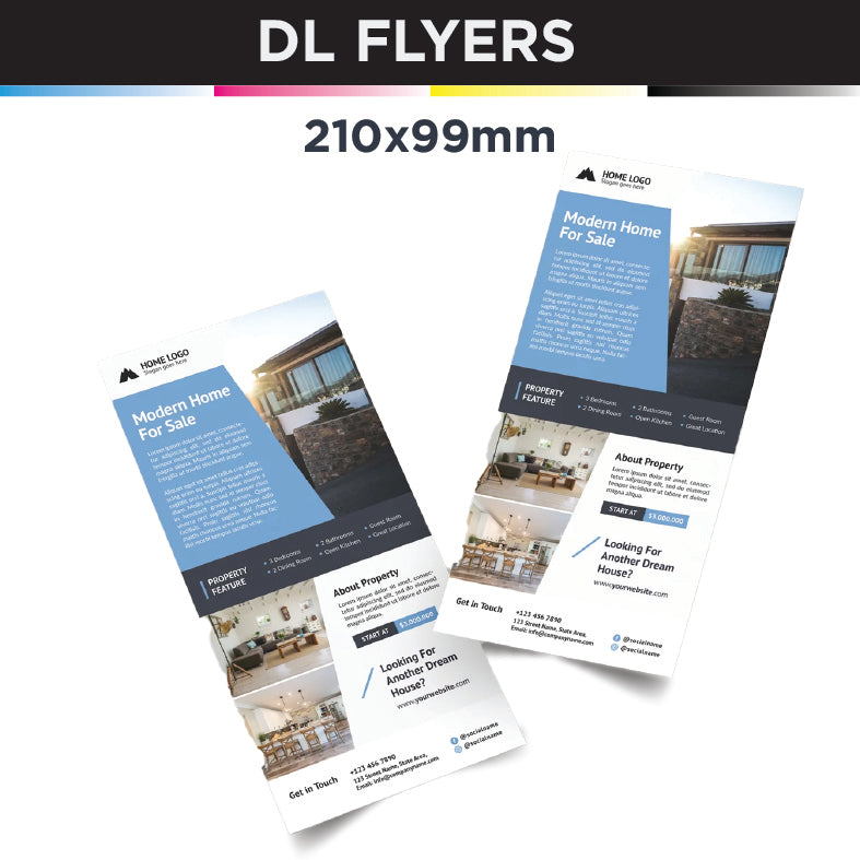 DL FLYERS (210x99mm)