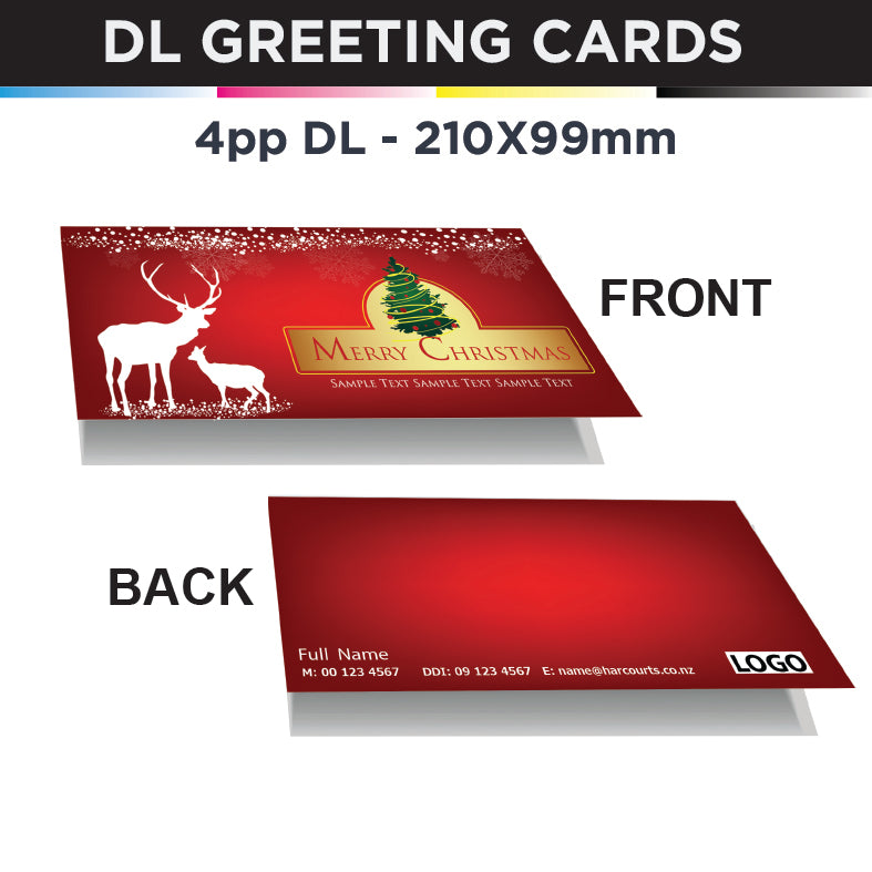 DL Greeting Cards - 4pp 310 GSM